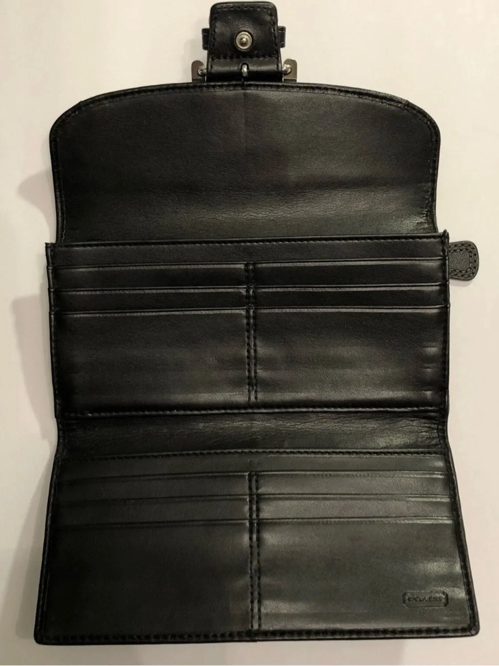 Coach Women’s Leather Tri-Fold Wallet